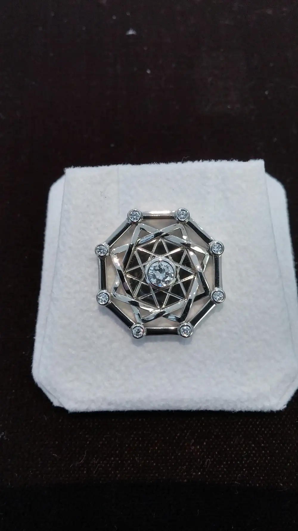 Handcrafted jewellery piece from the atelier